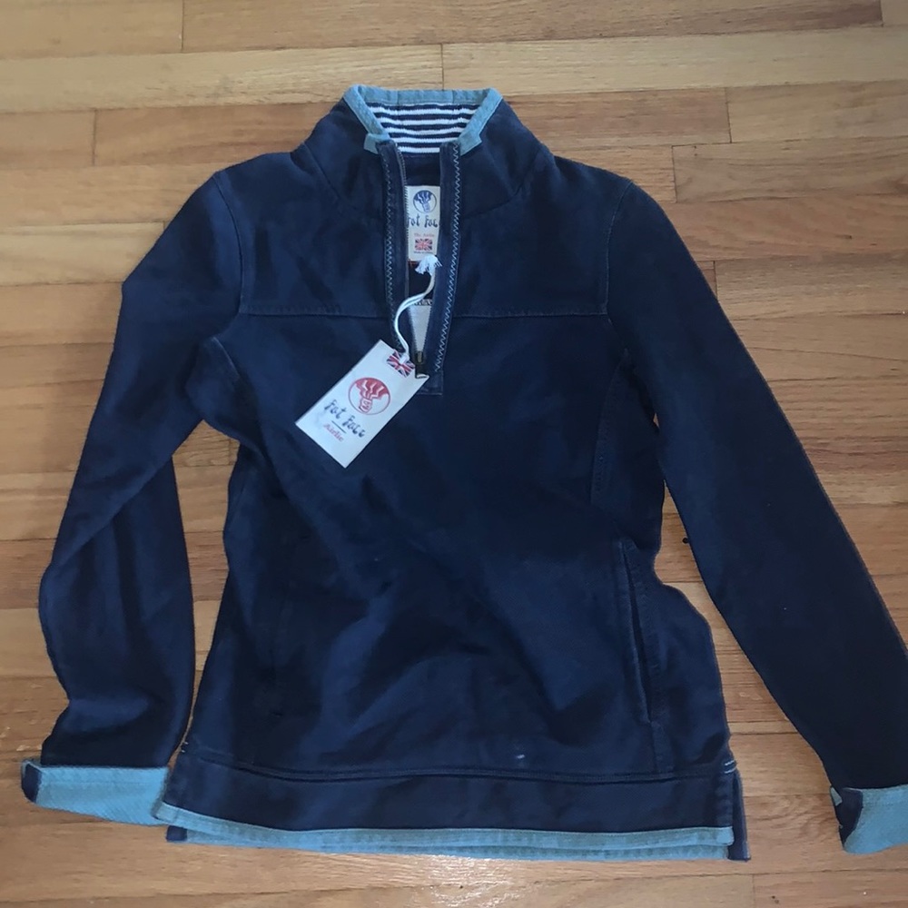 Ladies Quarter zip sweater